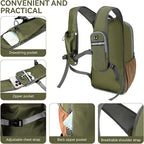 15L Small Hiking Backpack for Men Women Lightweight Packable Backpack Foldable - Image 2