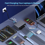 20-in-1 300W Charging Station, USB Docking Station Triple Display USB C Hub - Image 3