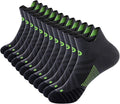 PAPLUS Ankle Compression Sock for Men and Women 2/4/6 Pairs, Low Cut by PAPLUS