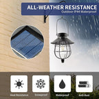 2 Pack Solar Lanterns Outdoor Waterproof Hanging Solar Lights - Image 5