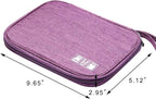 SELLYFELLY Travel Electronics Organizer Portable Cable Organizer Bag - Image 8