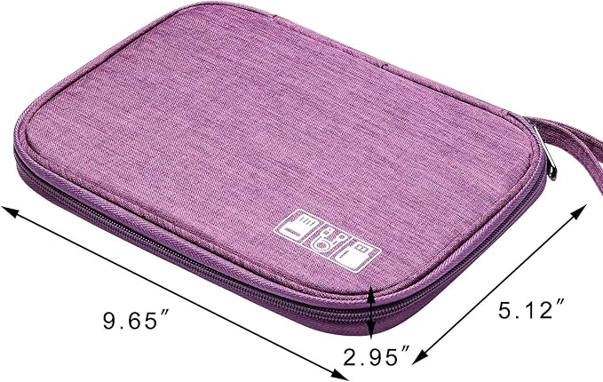 SELLYFELLY Travel Electronics Organizer Portable Cable Organizer Bag - Image 8