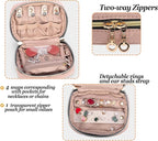 Teamoy Mini Jewelry Travel Case, Storage Organizer Bag - Image 4