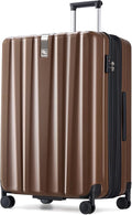 Hanke 29 Inch Expandable Checked Luggage Lightweight PC Hard Shell Luggage by Hanke
