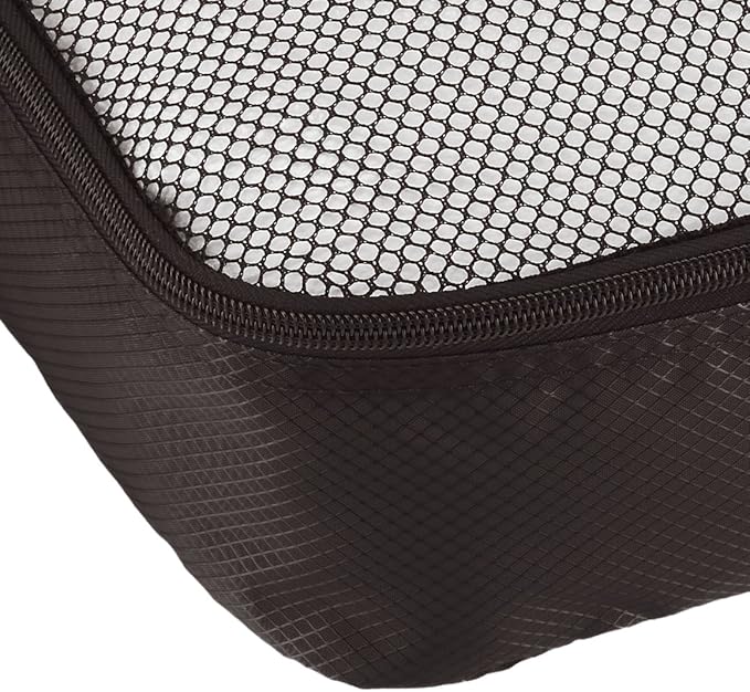 Amazon Basics 4 Piece Packing Travel Organizer Zipper Cubes Set, Medium and - Image 5