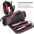 ANGENIL Hair Iron Tools Travel Bag with Heat Resistant Mat, for Curling Iron Wand, Flat Irons, Thermal Brush, Hair Dryer, 2 in 1 Portable Hot Tool Mat Hair Accessories Organizer for Women