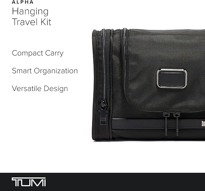 TUMI - Alpha Hanging Travel Kit - Toiletries and Cosmetics Organizer - Travel - Image 2