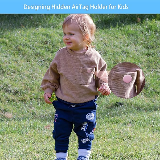 Waterproof AirTag Holder for Kids - Image 2