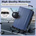Merax Luggage Expandable Lightweight Spinner Suitcase - Image 3
