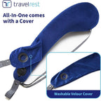 TRAVELREST All-in-One Neck & Body Pillow, Advanced Support Design, Travel - Image 2