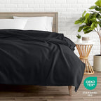Bare Home Polar Fleece Blanket - Image 2