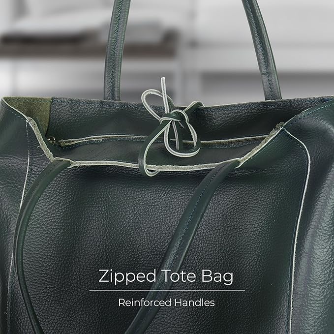 Italian Calf Leather Tote for Women - Image 3