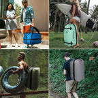 MIER Large Waterproof Duffel Bag Rolltop Dry Backpack Duffle Bags - Image 5