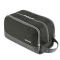 Gonex Travel Toiletry Bag Nylon, Dopp Kit Shaving Bag Toiletry Organizer Gray by Gonex