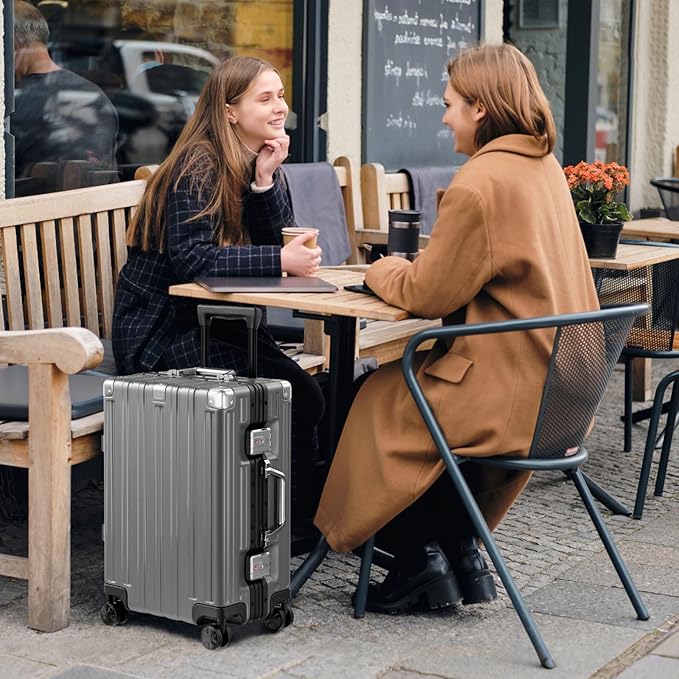 Krute Large Luggage 28 inch Zipperles Suitcase - Image 8