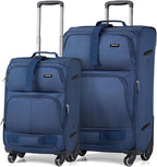 Hanke Luggage Sets 2 Piece Softside Expandable Luggage by Hanke