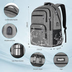 Travel Laptop Backpack, Business Carry on Backpack Flight Approved Backpack - Image 4