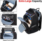 KROSER Travel Laptop Backpack 17.3 Inch XL Computer Backpack - Image 4