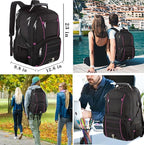 LTINVECK Extra Large Backpack, TSA Friendly Travel Laptop Computer Backpack - Image 7