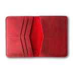 PEGAI Standard Full Grain Crazy Horse Leather Passport Holder | Custom Travel - Image 2