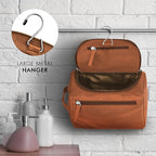 ELIZO Premium REAL Leather Toiletry Bag - Image 7