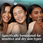 Repechage Red-Out Serum with Seaweed Extract, Silver & Hyaluronic Acid – Cooling, Lightweight Hydration Serum Moisturizer for Sensitive Skin – Non-Greasy & Quick Absorbing Formula, 1 fl oz (30 mL)