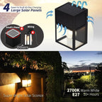 Outdoor Solar Wall Lights, High Brightness Waterproof Lanterns, Porch LED - Image 3