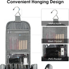 Narwey Hanging Toiletry Bag for Women Travel Makeup Bag Organizer Toiletries - Image 4