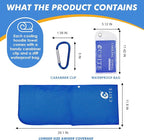 4 Pack Cooling Hoodie Towels for Neck and Face, UPF 50 Sun Protection & Instant - Image 6