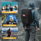 Tactical Backpack Cooler, 25L Cooler Backpack Insulated Leak-Proof, Heavy Duty - Image 2