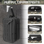 QT&QY Tactical Toiletry Bag For Men Hygiene Bag EDC Military Tool Molle Pouches - Image 4