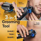Braun Electric Shaver for Men, Series 5 5150cs, Wet & Dry Shave, Turbo Shaving - Image 7