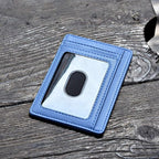 Buffway Slim Minimalist Front Pocket RFID Blocking Leather Wallets - Image 3