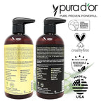 PURA D'OR Advanced Therapy Biotin Shampoo & Conditioner Hair Care Set - Image 5