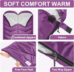 Sleeping Bags for Adults Cold Weather, Waterproof, Lightweight Camping Sleeping - Image 7