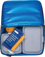 PackIt Freezable Classic Lunch Box, Sporty Camo Charcoal Navy, Built - Image 5