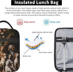 Dog Insulated Lunch Box for Women Men Dog Lunch Bag for Travel, or Fishing - Image 5