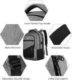 MATEIN 17 Inch Work Backpack for Men Women, Water Resistant Practical Travel - Image 8