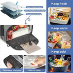 Laptop Lunch Backpack for Men - 40L Large Capacity Work Backpack - Image 2