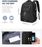 LOVEVOOK Travel Laptop Backpack Waterproof Anti Theft - Image 3