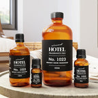 AirScent Hotel Diffuser Oil No. 1023 Inspired by The Baccarat Hotel Scent - Love Affair Fragrance Oil for Ultrasonic and Waterless Diffusers and Crafting - 120 mL, 4 fl oz Glass Bottle with Dropper