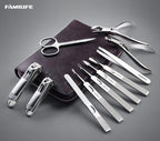 FAMILIFE Manicure Set, Nail Clippers Set Professional Manicure Kit 11 in 1 - Image 2