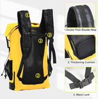 UPWELL 30L Waterproof Dry Bag Boating Backpack - Image 5