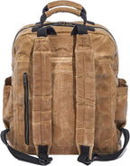 Waxed Canvas Backpack – Durable Rucksack - Image 4
