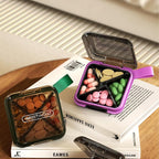 1 Pack Purple Pill Organizer - Image 2
