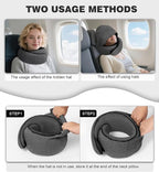Airplane Travel Pillow, Memory Foam Travel Pillow, Suitable - Image 4