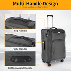 3-Piece Softside Expandable Luggage Set - Image 4