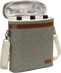 ZORMY 3 Bottle Insulated Wine Tote Cooler Bag, Portable Carrier by ZORMY