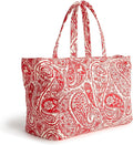 Premium Cotton Knollton Travel Tote Bag by VeraBradley