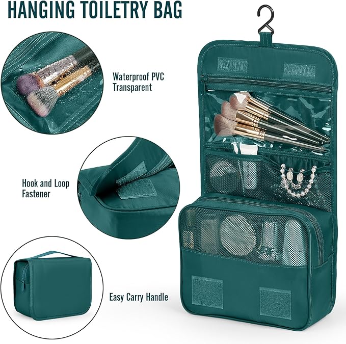 Veken 10 Set Packing Cubes for Travel Essential, Suitcase Organizer Bags in 4 - Image 3